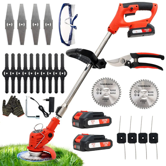 TRIMPRO™ 3.0 - Cordless Mower, Trimmer, Edger (+2 FREE Batteries)