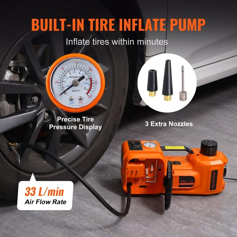 Portable Electric Car Jack Kit