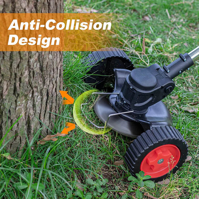 3-in-1 Cordless Mower, Trimmer & Edger (+2 FREE Batteries)