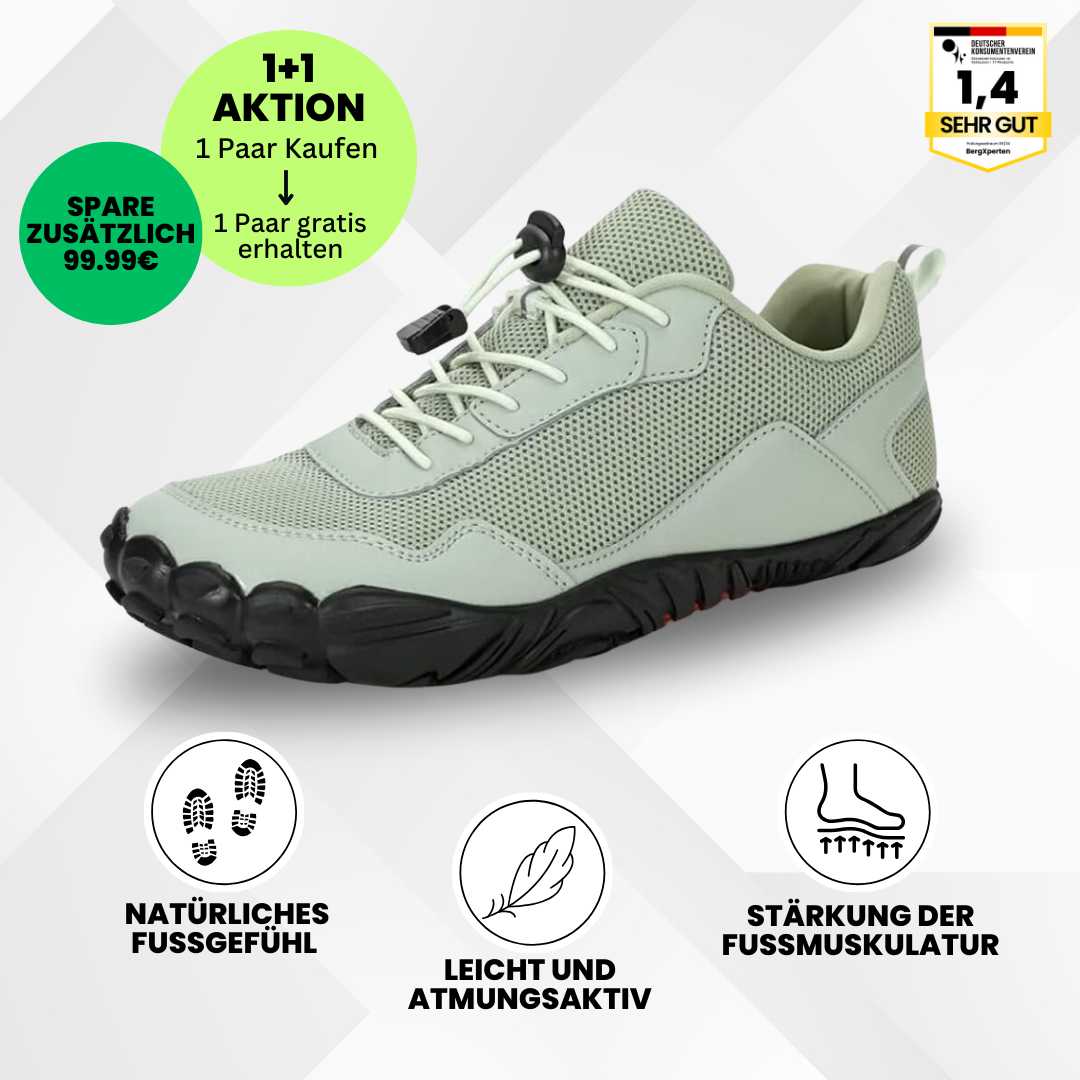 Brave DE™- orthopädischer & wasserdichter Barfußschuh für Herbst und Winter - Sonderaktion 1+1 Gratis