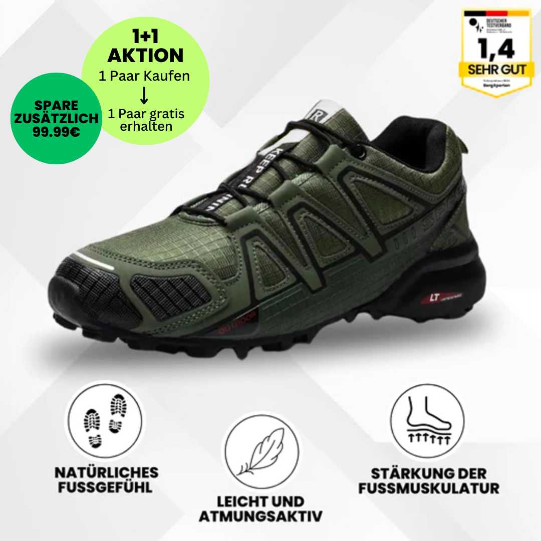 Brave DE™- ergonomische schmerzlindernde Trekking u.- Wanderschuhe (2025) - Sonderaktion 1+1 Gratis