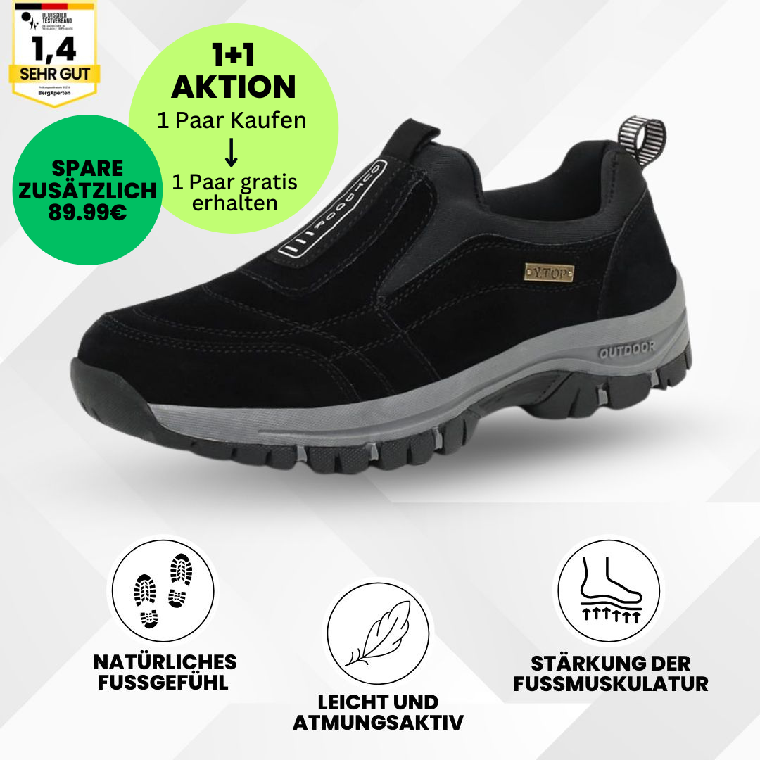 Brave DE™– ergonomischer & wasserdichter Schmerzlinderungs-Schuh - Sonderaktion 1+1 Gratis