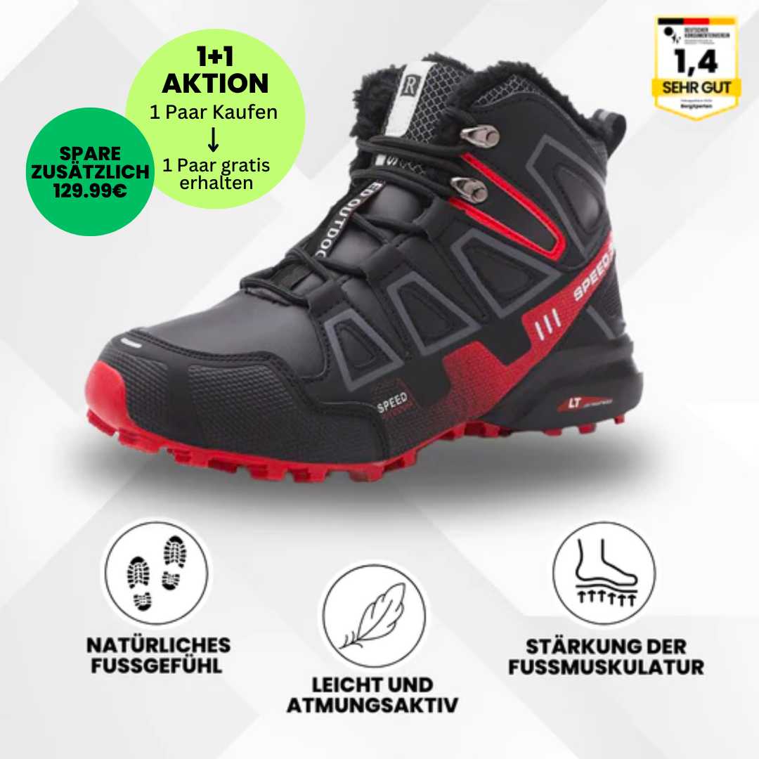 Brave DE™ - ergonomische schmerzlindernde Trekking u.-Wanderschuhe  - Sonderaktion 1+1 Gratis