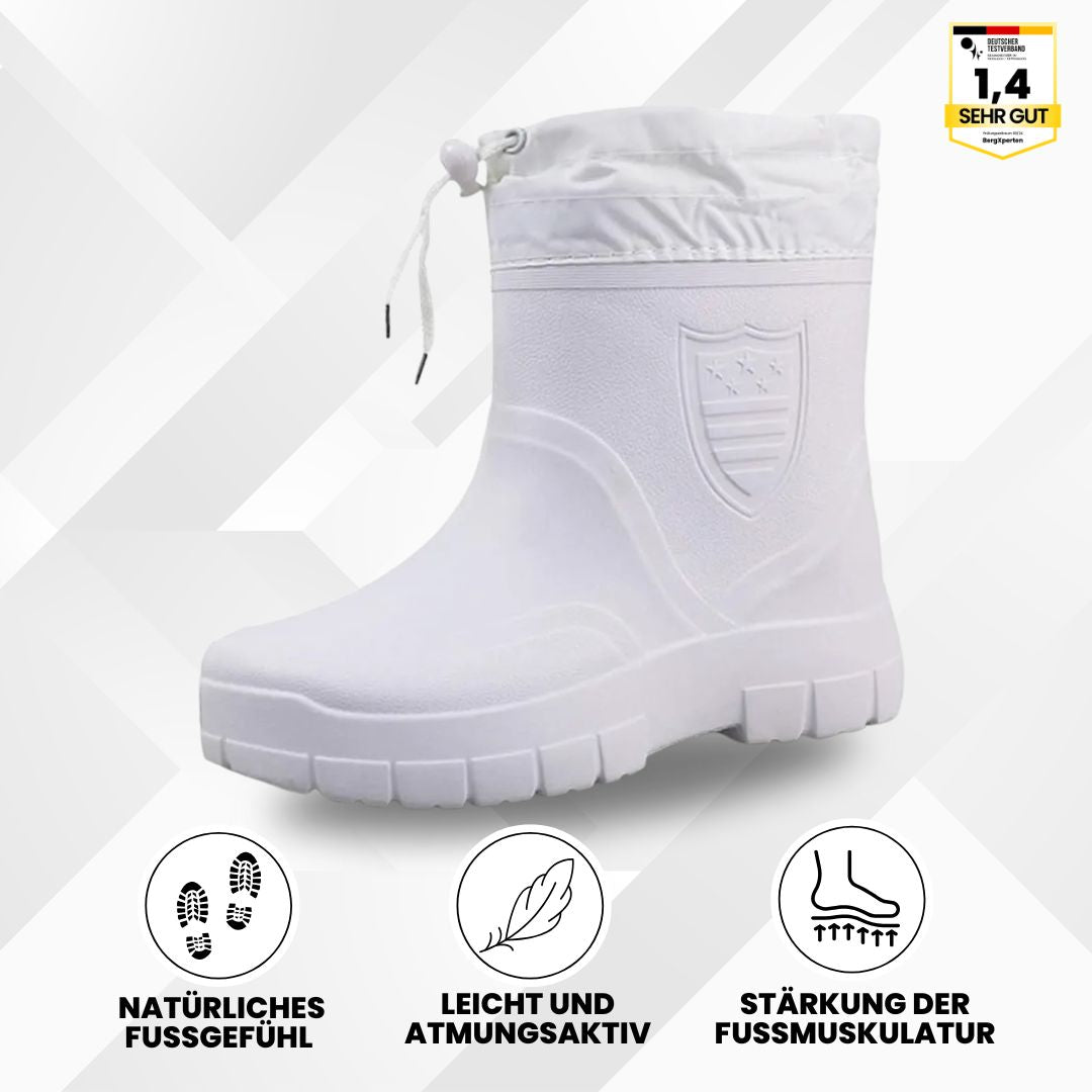 Brave DE™ - ergonomische, rutschfeste & wasserdichte Thermo-Regenstiefel für den Winter