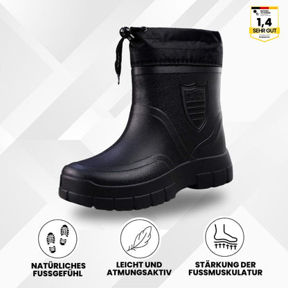 Brave DE™ - ergonomische, rutschfeste & wasserdichte Thermo-Regenstiefel für den Winter