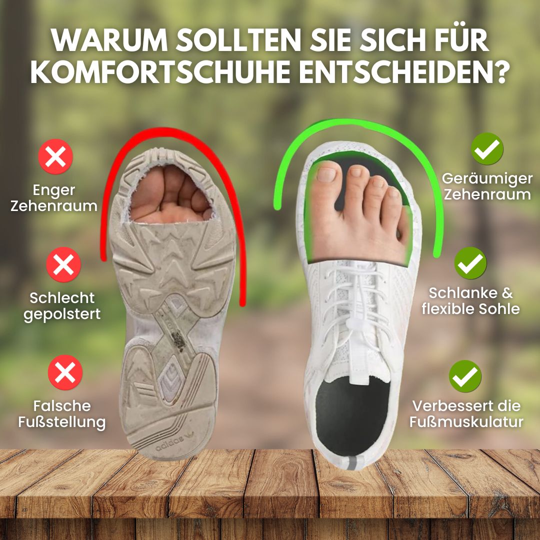 Brave DE™ - gesunde & schmerzlindernde Komfortschuhe - Unisex - Sonderaktion 1+1 Gratis